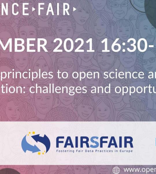Applying FAIR principles to open science and industry to drive innovation: challenges and opportunities
