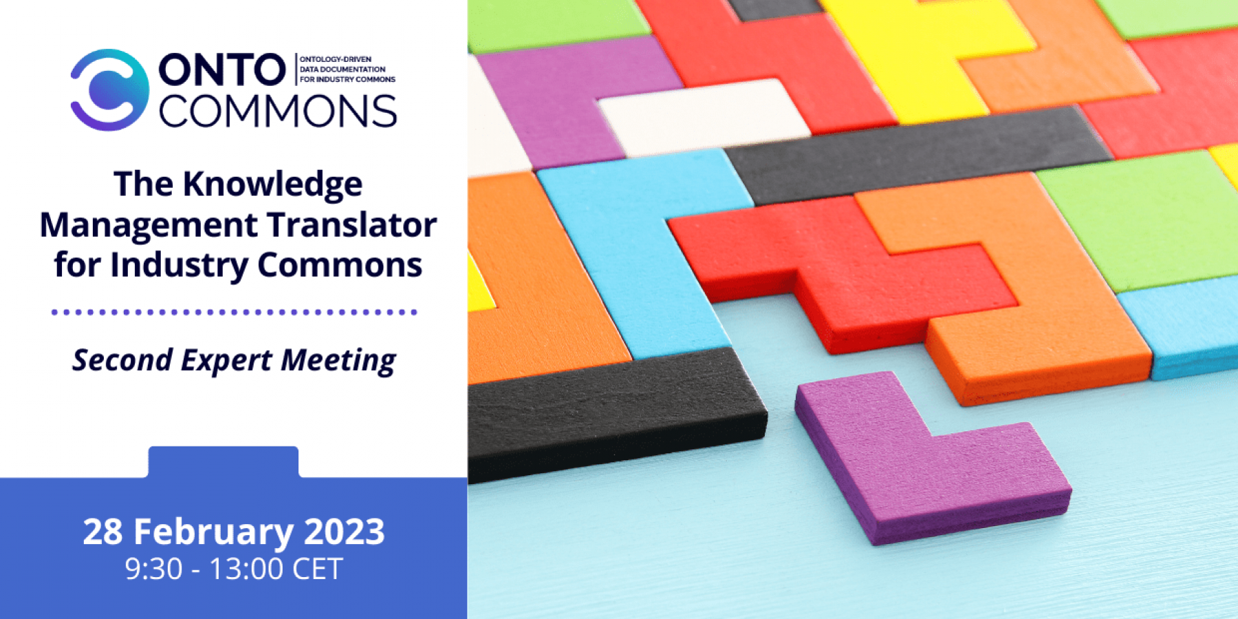 The Knowledge Management Translator for Industry Commons -The Second Expert Meeting